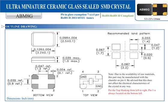 ABM8G-12.000MHZ-18-D2Y-T- ABM8G-12.000MHZ-18-D2Y-T-