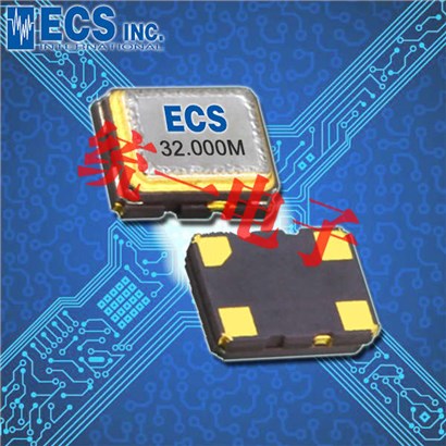 ECS-3953M-1000-BN-TR,7050工业级有源晶振,100MHz晶振