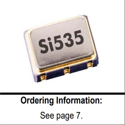 535FC212M500DGR,Skyworks思佳讯有源振荡器,Si535网络晶振