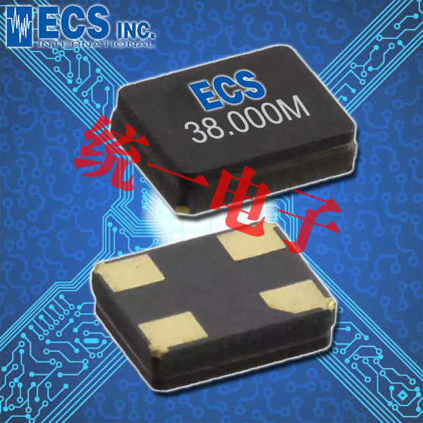 ECS晶振,音叉高频晶体,ECX-1637贴片无源晶振