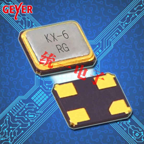 Geyer无源晶振,12.86574,KX-6F石英贴片晶振,安防设备6G晶振