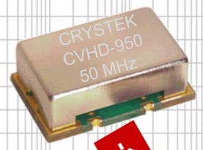 CRYSTEK压控晶振,CVHD-950X-122.880,航空电子设备晶振